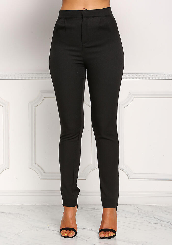 black skinny dress pants for juniors