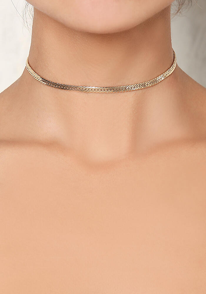 Junior Clothing Gold Chain Choker