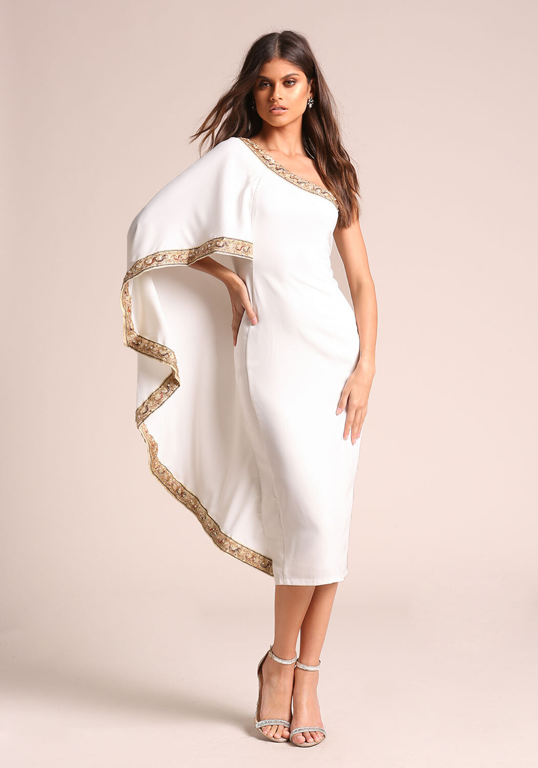 White One Shoulder Dress